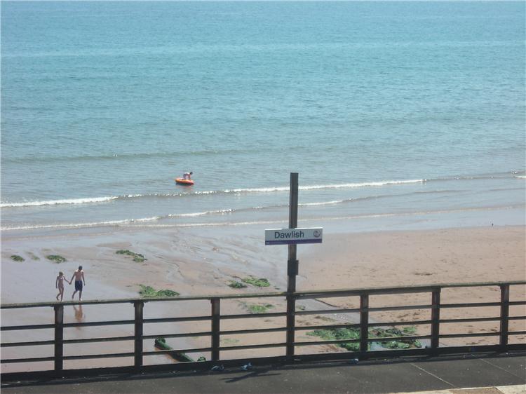 The Main Beach from the Station